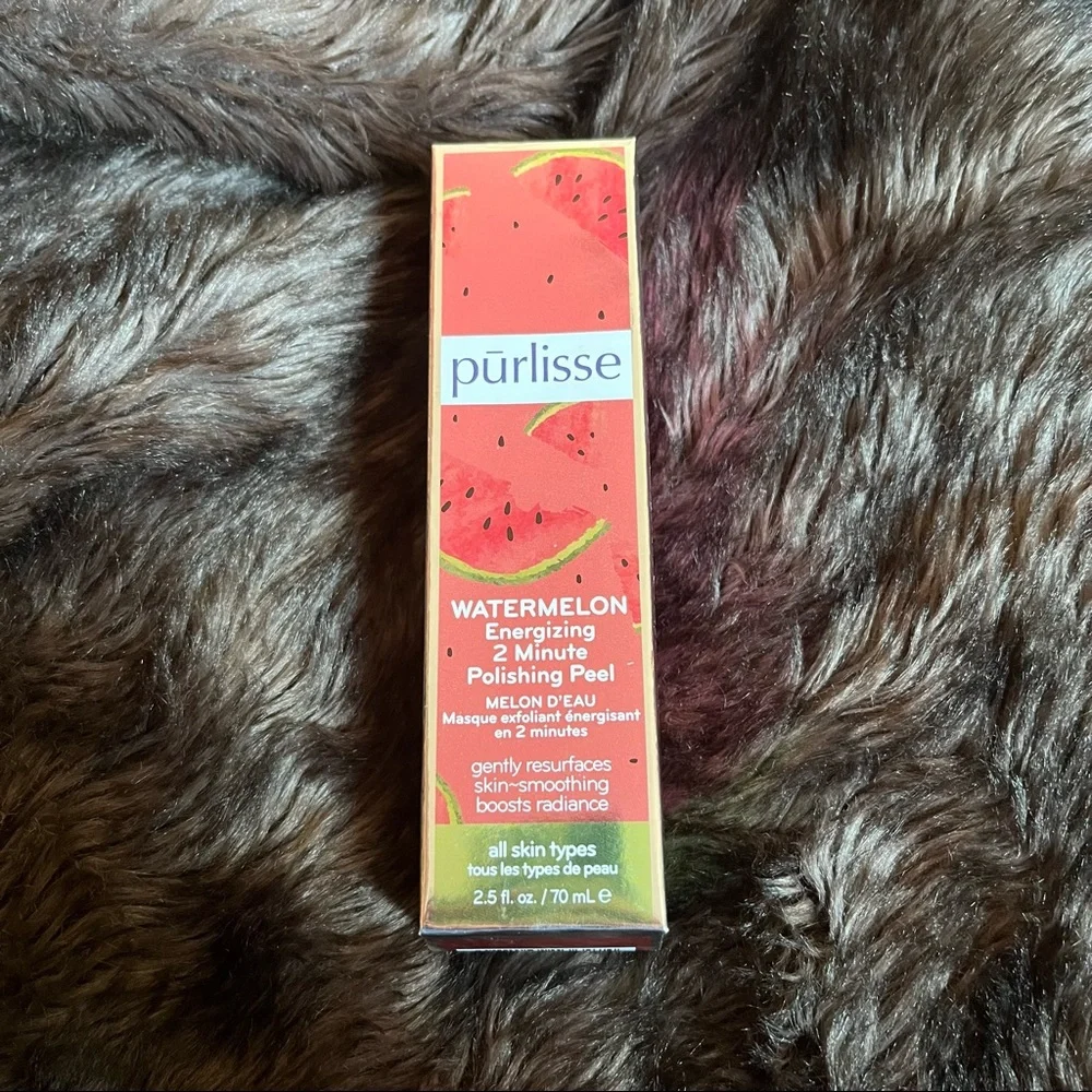 Purlisse Watermelon energizing 2 minute polishing peel
